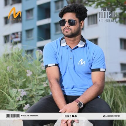 Classy Sky Polo T-Shirt